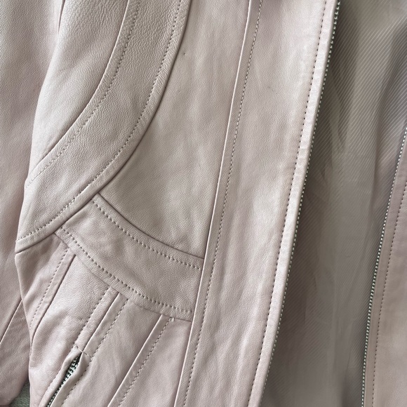 Barbie baby pink leather jacket - Picture 2 of 2